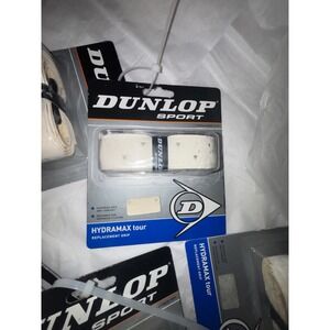3pk Dunlop Sport Hydramax Tour Replacement Grip White‎ Tennis Racket Grip New
